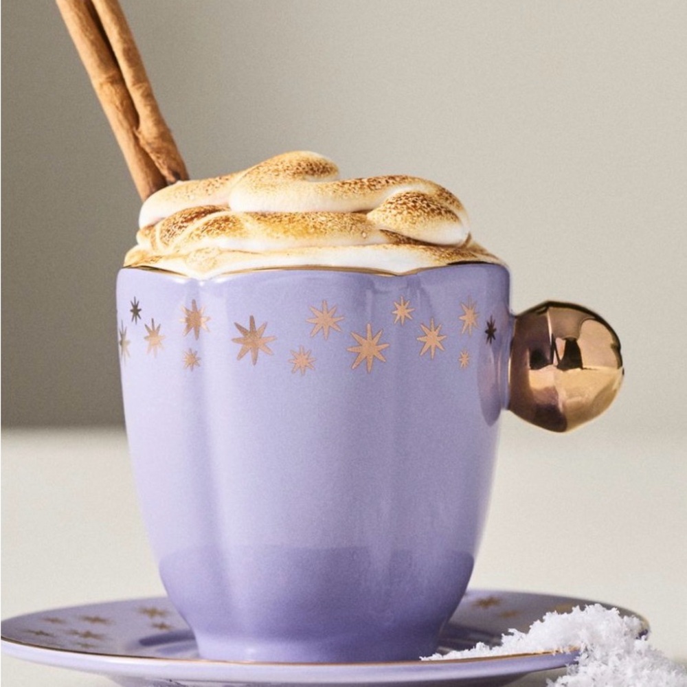 2 sets Anthropologie espresso cup and saucer